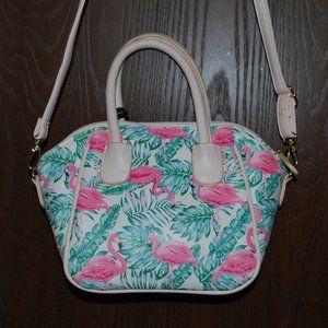Cute Betsey Johnson Flamingo Purse